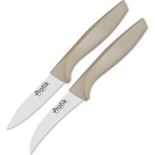 Pratik Ev Ikili Soyma Bıçak Seti Pembe 43215-26