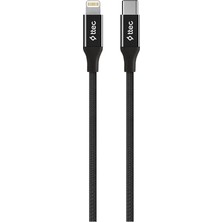 2DK41S Ttec Alumicable Usb-C - Lightning Hızlı Şarj Kablosu 150CM Siyah