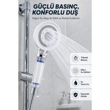 Toptan Bulurum Su Tasarruflu Filtreli Duş Başlığı Yüksek Basınçlı Modern Duş Başlığı