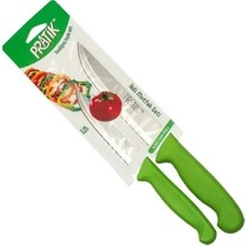 Pratik Plastik Saplı 2li Mutfak Bıçağı Seti 43038