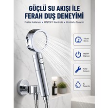Toptan Bulurum Şelale Sisi ve Masaj Özellikli Banyo Duş Başlığı