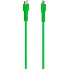 2DK60NY Ttec Usb-C - Lightning Hızlı Şarj Kablosu 120CM Neon Yeşil