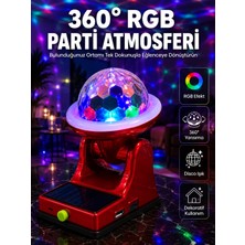 Toptan Bulurum 360° Rgb LED Disco Işığı Ayarlanabilir Başlıklı Güneş Enerjili Projektör Lamba