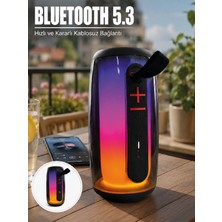 Toptan Bulurum Rgb LED Taşınabilir Bluetooth Speaker Güçlü Bas Ses Typec Şarj Girişli