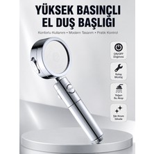 Toptan Bulurum Kolay Montajlı 3 Modlu Yüksek Basınç Duş Başlığı