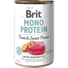 Brit Care Brit Mono Protein Ton Balıklı ve Tatlı Patatesli Hassas Yetişkin Köpek Konservesi 400 gr