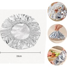 Aslanoğlu Store Kullanıma Uygun 10'lu Bone Kapak Folyo Isı Yalıtımlı Tabak ve Mini Tencere Uyumlu