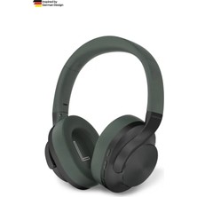 Tedinex Vıper TX10 Kablosuz Kulak Üstü Bluetooth Kulaklık 4 Mikrofonlu 24 Saat Ipx4 Suya Dayanıklı Mat Yeşil