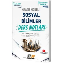 Hız ve Renk Yayınları Sosyal Bilimler Maarif Modeli 1. Aşama Ders Notları 2028