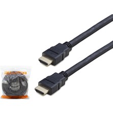 Aslanoğlu Store 7.8 mm Ölçülü HDMI Kablo Od 15 M Siyah