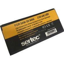 Aslanoğlu Store 2.100 Mah Batarya Galaxy S5 Mi̇ni̇ F Uyumlu