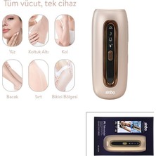 Cansa Sinbo Ipl Buz Lazer Epilasyon Cihazı - 4 Farklı Güç Seviyesi - Tüm Vücut Uyumlu