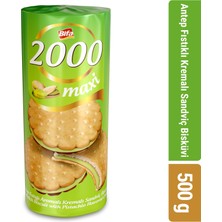 Bifa 2000 Antep Fıstıklı Kremalı Sandviç Bisküvi 500GR