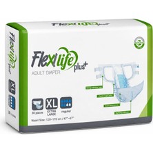 Flexi Life Plus Yetişkin Hasta Bezi Xlarge Boy 30'lu