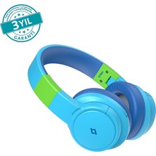 2KM171GM Ttec Soundbuddy 3 Kulaküstü Kablosuz Bluetooth Çocuk Kulaklığı Gök Mavisi