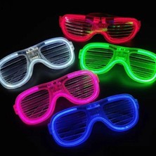 Aslanoğlu Store Parti Gözlüğü Glow Model LED Işıklı 3 Modlu 5 Renk 5 Adet