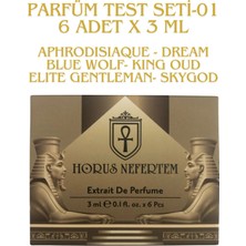 Test Seti-01 - 6 Adet x 3ml Parfüm Keşif Seti Deneme Boyu Seti Erkek Parfümler