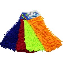 Viper Vipex Mikrofiber Renkli Mop 40CM Yedek Makarna - 12'li Paket