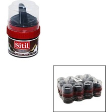 Sitil Krem Ayakkabı Boyası 50ML K.kahve - 12'li Paket