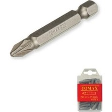 Tomax PH2X75MM Yıldız Uçlu Bits - 20'li Paket
