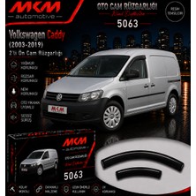 Mkm Volkswagen Caddy (2003-2019) Uyumlu 2'li Ön Cam Rüzgarlığı Takımı