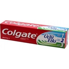 Colgate Diş Macunu 100 ml Üçlü Etki ile 12'li Paket Tüp Formunda Ferahlatıcı Özellik