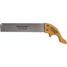 Abaylar El Testeresi Saplı 44CM Testere 28.5cm No-12 Ahşap Saplı - 12'li Paket