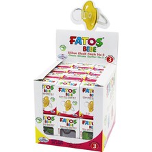 Fatoş BEBE-910 Emzik No-3 Klasik Silikon - 24'li Paket