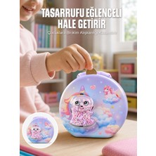 Metal Çocuk Para Kasası Ayarlanabilir Şifreli Kilitli