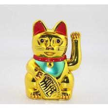 ALFA AKSESUAR 03 Pilli Sallanan Şans Kedisi - Maneki Neko ALK2933
