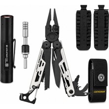 Leatherman Signal Tam Set Black & Silver