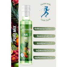 NatureTime Premium Pure Mix 250 ml Glütensiz Detoks İçeceği Pestisit & Ağır Metal İçermez Analizli Katkısız Doğal
