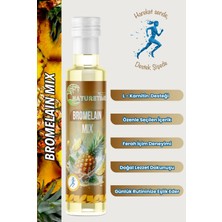 NatureTime Premium Bromelain Mix 250 ml Glütensiz Detoks İçeceği Pestisit & Ağır Metal İçermez Analizli Katkısız Doğal
