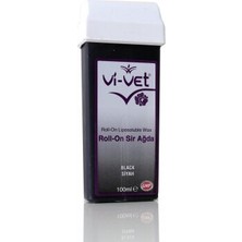 Vi-Vet Roll-On Kartuş Sir Ağda 100ML Siyah - 24'li Paket
