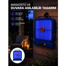 Hace Bazaar Taşınabilir Şarjlı Sivrisinek Öldürücü Uv Işıklı Mavi Model