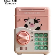 ALFA AKSESUAR 03 SAM51 Müzikli Işıklı Kumbara Pembe