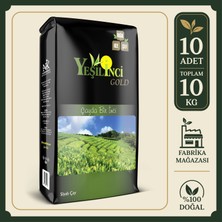 Yeşil İnci Yeşilinci Gold Siyah Çay 1000 gr x 10 Uzun Süre Bozulmayan Kalite ile Doğal Rize Çayı