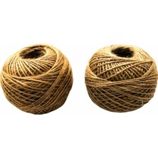 Temsan TM-131 Iş Eğitim Natural Ince Jüt Kırnap Ipi - 10'li Paket