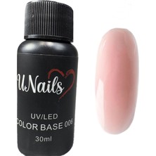UNails Color Base 006 PUDRA PEMBE (30ML)