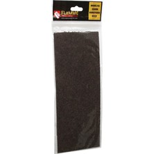 FLAMME-0060 Mobilya Keçesi 9.5X24CM 1 Adet Düz Tek Parça Zemin Koruyucu Yapışkanlı Montaj - 25'li Paket