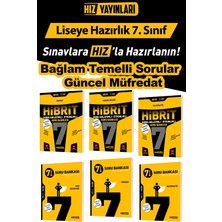 Hız Yayınları 7. Sınıf  Türkçe Matematik Fen Bilimleri Soru Bankası ve Hibrit Seti 2027 Model