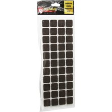 FLAMME-0046 Mobilya Keçesi 21MMX21MM 44 Adet Kare Zemin Koruyucu Yapışkanlı Montaj - 25'li Paket