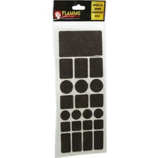 FLAMME-0084 Mobilya Keçesi 22 Adet Karışık Zemin Koruyucu Yapışkanlı Montaj - 25'li Paket
