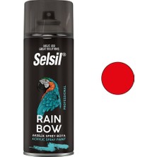 Selsil TAB-419 Sprey Boya 400ML Kırmızı - 12'li Paket