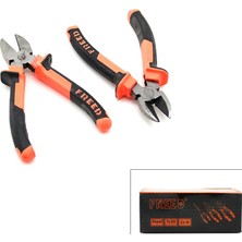 Freed-Super Bgc-8 Saplı 160 mm Yan Keski Turuncu Siyah - 6'li Paket