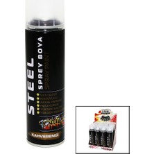 Steel Sprey Boya 200ML Kahverengi - 12'li Paket