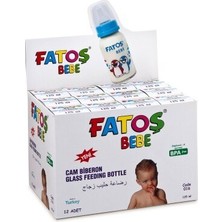 Fatoş BEBE-016 Biberon 125ML Cam - 12'li Paket