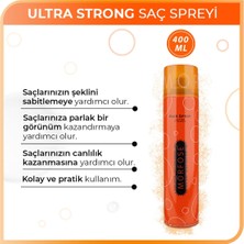 Morfose Ultra Saç Spreyi Turuncu 400 ml - 12'li Paket