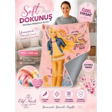 Soft Barbie Figürlü Çocuk Odası Halısı – Yumuşak Dokulu, Kaymaz Tabanlı