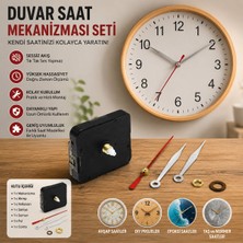 Emin Teknoloji EM-172A Duvar Saat Mekanizması Seti - 30'li Paket